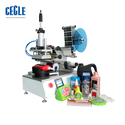 flat bottle Automatic Labeling Machine PET square bottle applicator