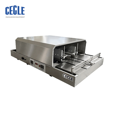 Perfume box cellophane folding machine, box wrapping machine, cosmetic box film folding machine