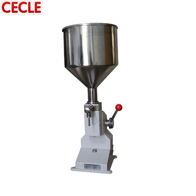 Popular A03 manual pneumatic cosmetic cream filling machine ice