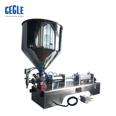 FF6-500 50-500ML one Paste Filling Machine head semi automatic pneumatic for all paste products